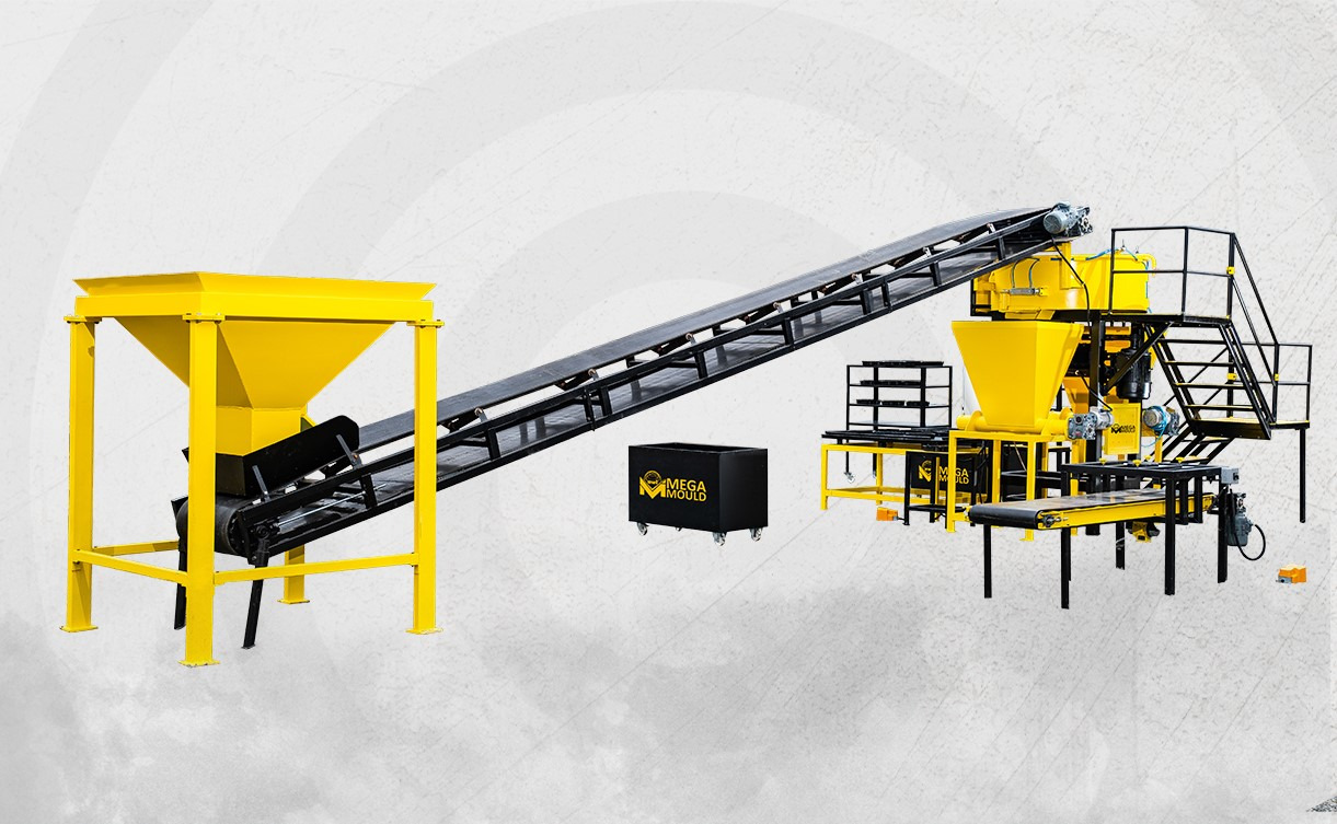 New Block making machine MEGA DECORATIVE PAVER BLOCK MANUFACTURING PLANT: picture 7