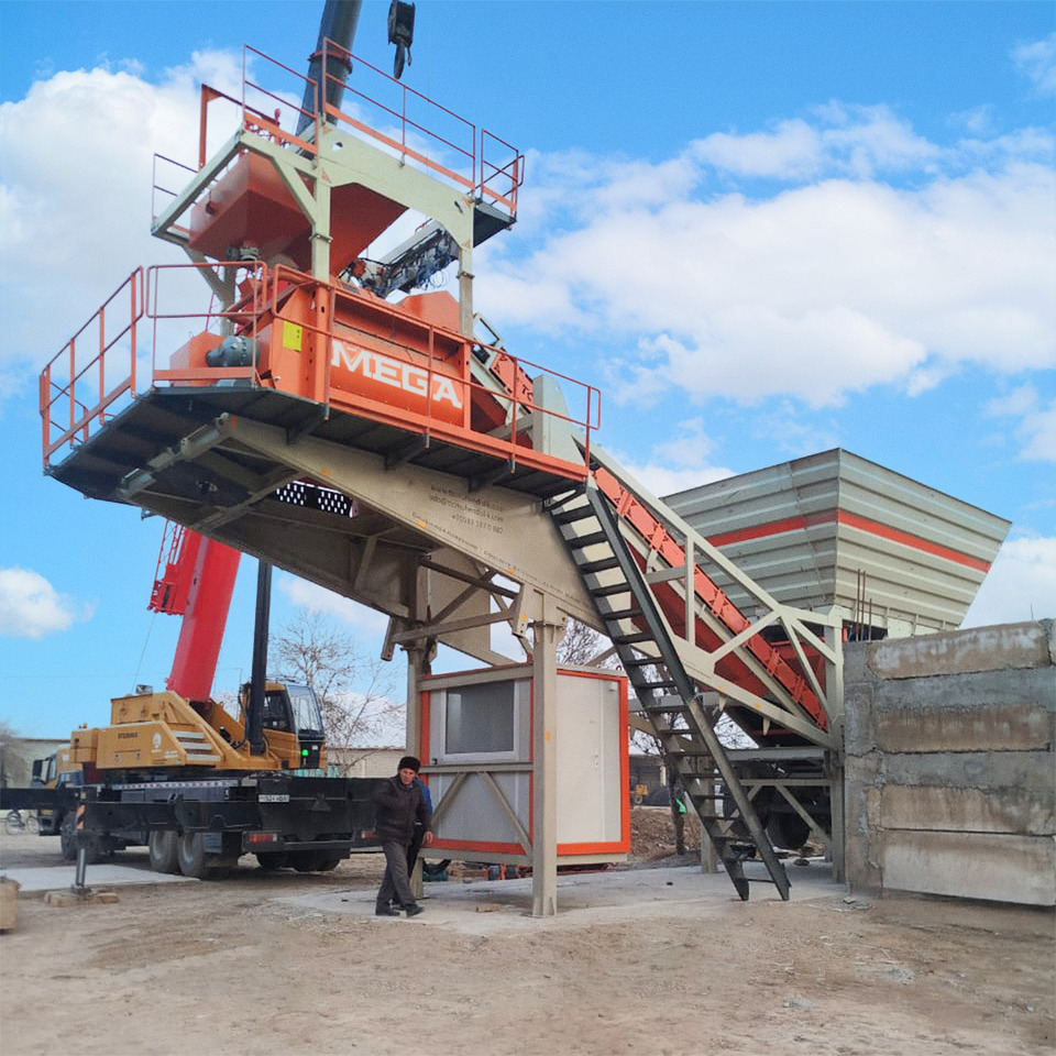 Mobile Concrete Batching Plant - Concrete plant: picture 1 Mobile Concrete Batching Plant - Concrete plant: picture 1