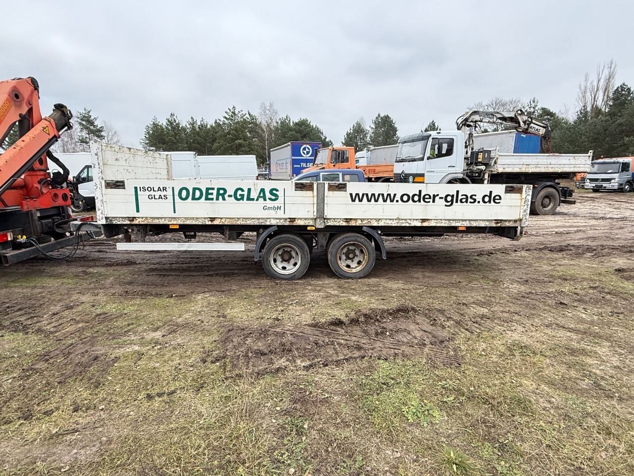 Dropside/ Flatbed trailer Goebel 8515: picture 7