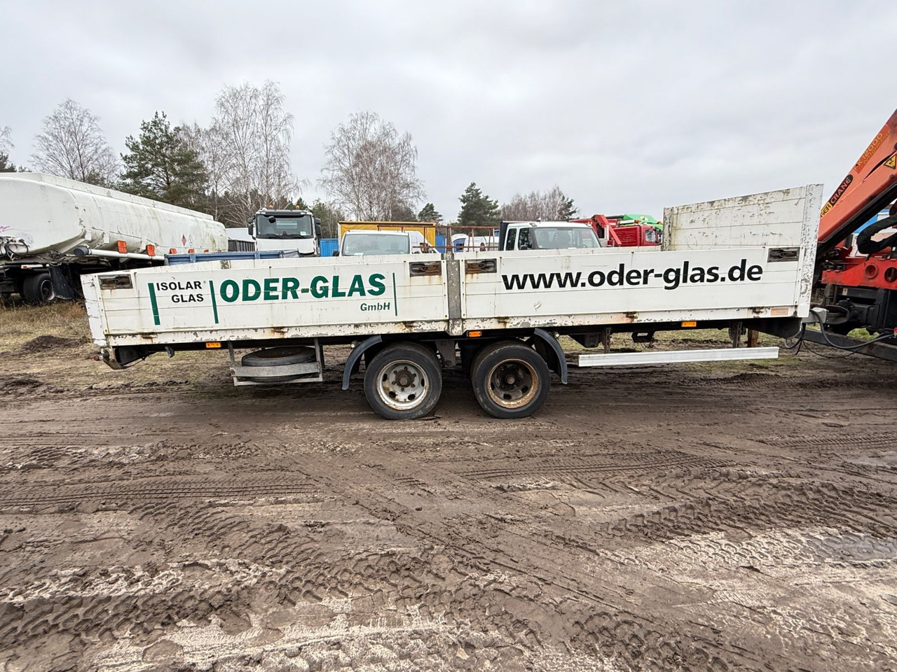 Dropside/ Flatbed trailer Goebel 8515: picture 6