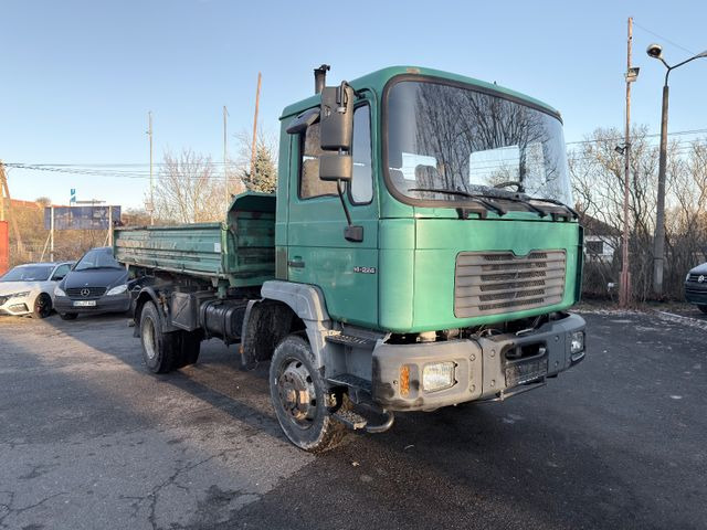 MAN 14.244 Kipper 4x4 - Tipper: picture 2 MAN 14.244 Kipper 4x4 - Tipper: picture 2