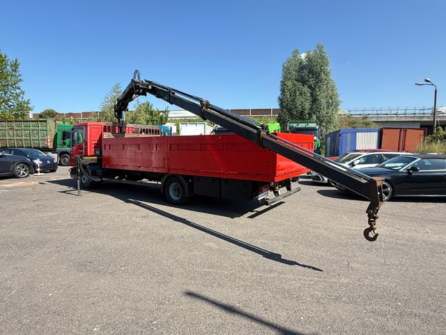 Dropside/ Flatbed truck, Crane truck MAN TGL 12.210  mit Kran: picture 10