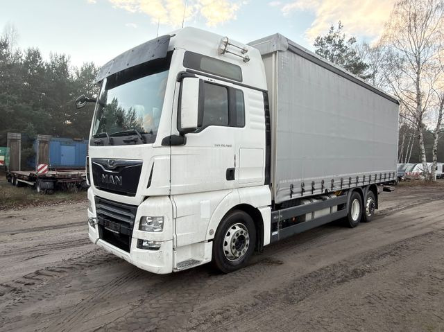 MAN TGX 26.460 FG 6x2 Motorschaden - Curtainsider truck: picture 2 MAN TGX 26.460 FG 6x2 Motorschaden - Curtainsider truck: picture 2