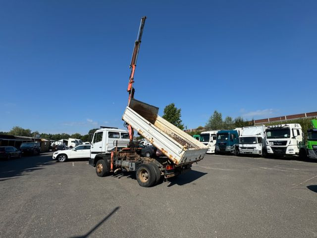 Tipper Mercedes-Benz 1317 Kipper - Kran: picture 9