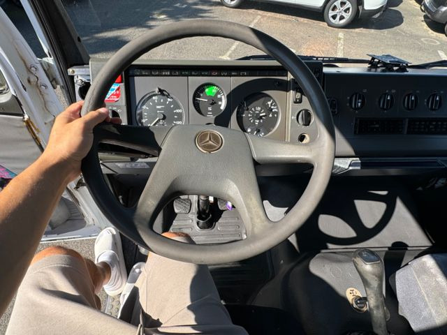 Tipper Mercedes-Benz 1317 Kipper - Kran: picture 12