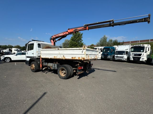 Tipper Mercedes-Benz 1317 Kipper - Kran: picture 7