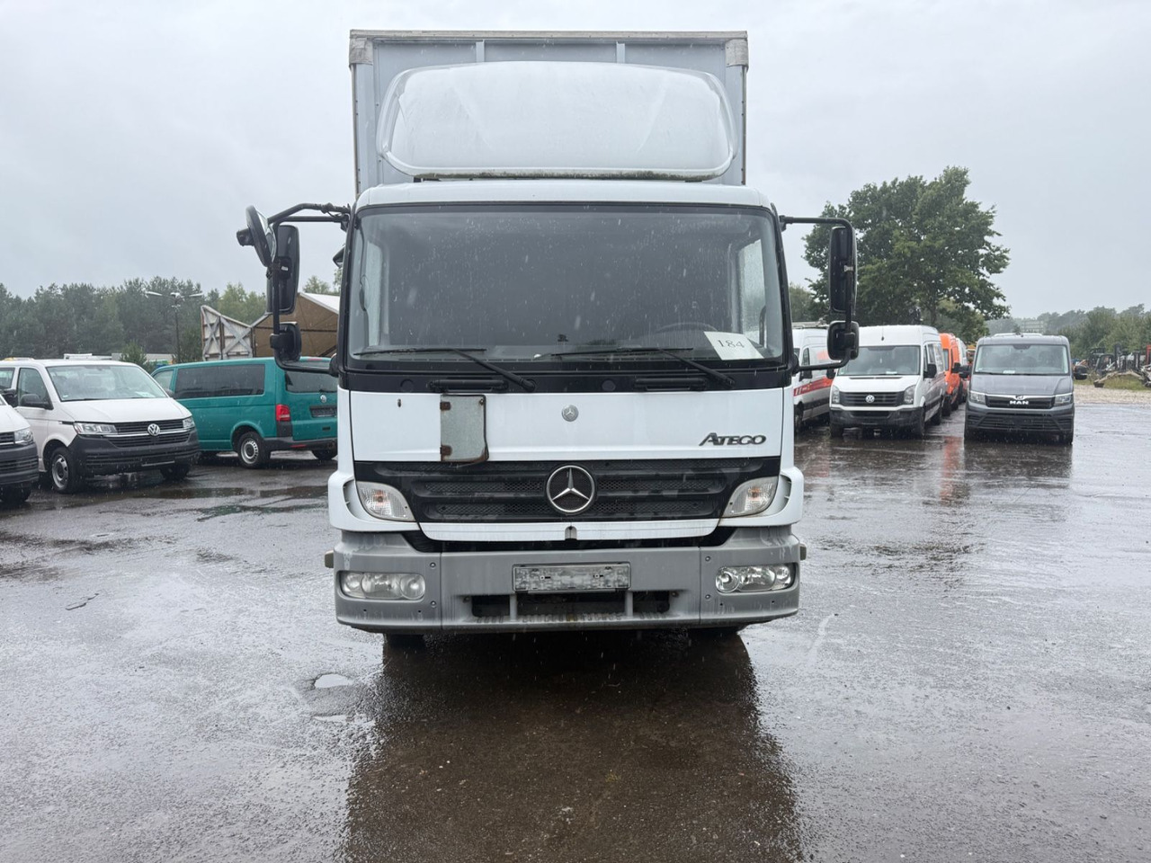 Mercedes-Benz Atego 1222 LbW Klima - Curtainsider truck: picture 1 Mercedes-Benz Atego 1222 LbW Klima - Curtainsider truck: picture 1