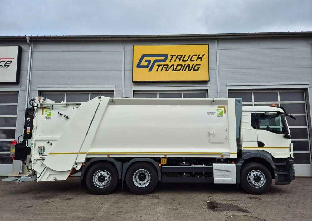 MAN TGS 26.330, zabudowa Farid, wrzutnik automatyczny - Garbage truck: picture 4 MAN TGS 26.330, zabudowa Farid, wrzutnik automatyczny - Garbage truck: picture 4