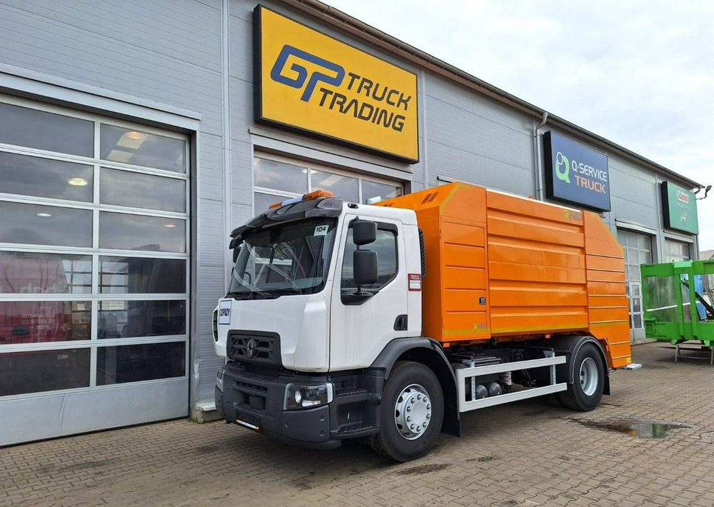 Renault D18 - Garbage truck: picture 1 Renault D18 - Garbage truck: picture 1