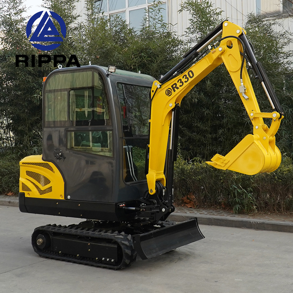 New Mini excavator Shandong Rippa Machinery Group Co., Ltd. R330-Global stocking Rapid delivery-Kubota engine-Cab-Air Conditioner ; CE certification: picture 7