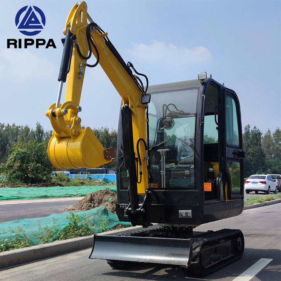 New Mini excavator Shandong Rippa Machinery Group Co., Ltd. R330-Global stocking Rapid delivery-Kubota engine-Cab-Air Conditioner ; CE certification: picture 19