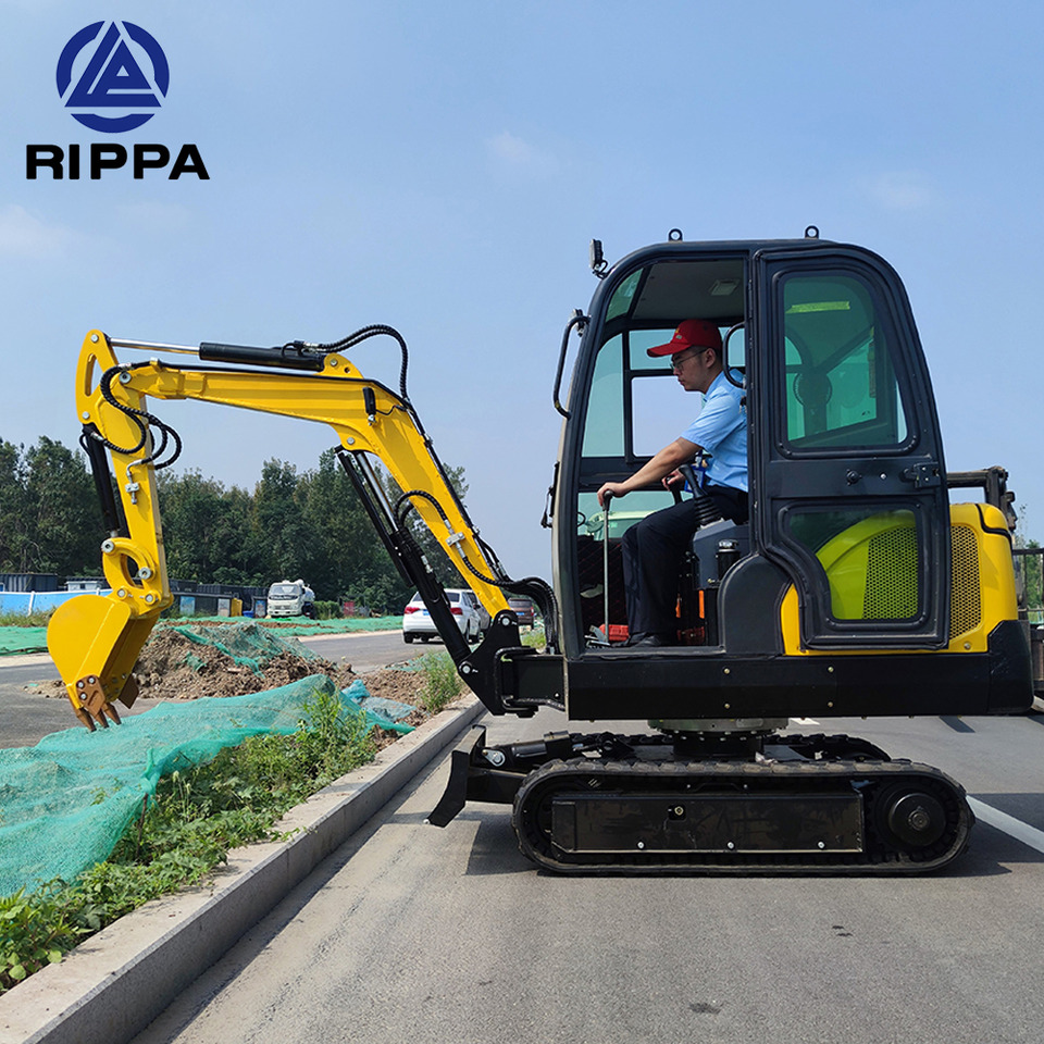 New Mini excavator Shandong Rippa Machinery Group Co., Ltd. R330-Global stocking Rapid delivery-Kubota engine-Cab-Air Conditioner ; CE certification: picture 20