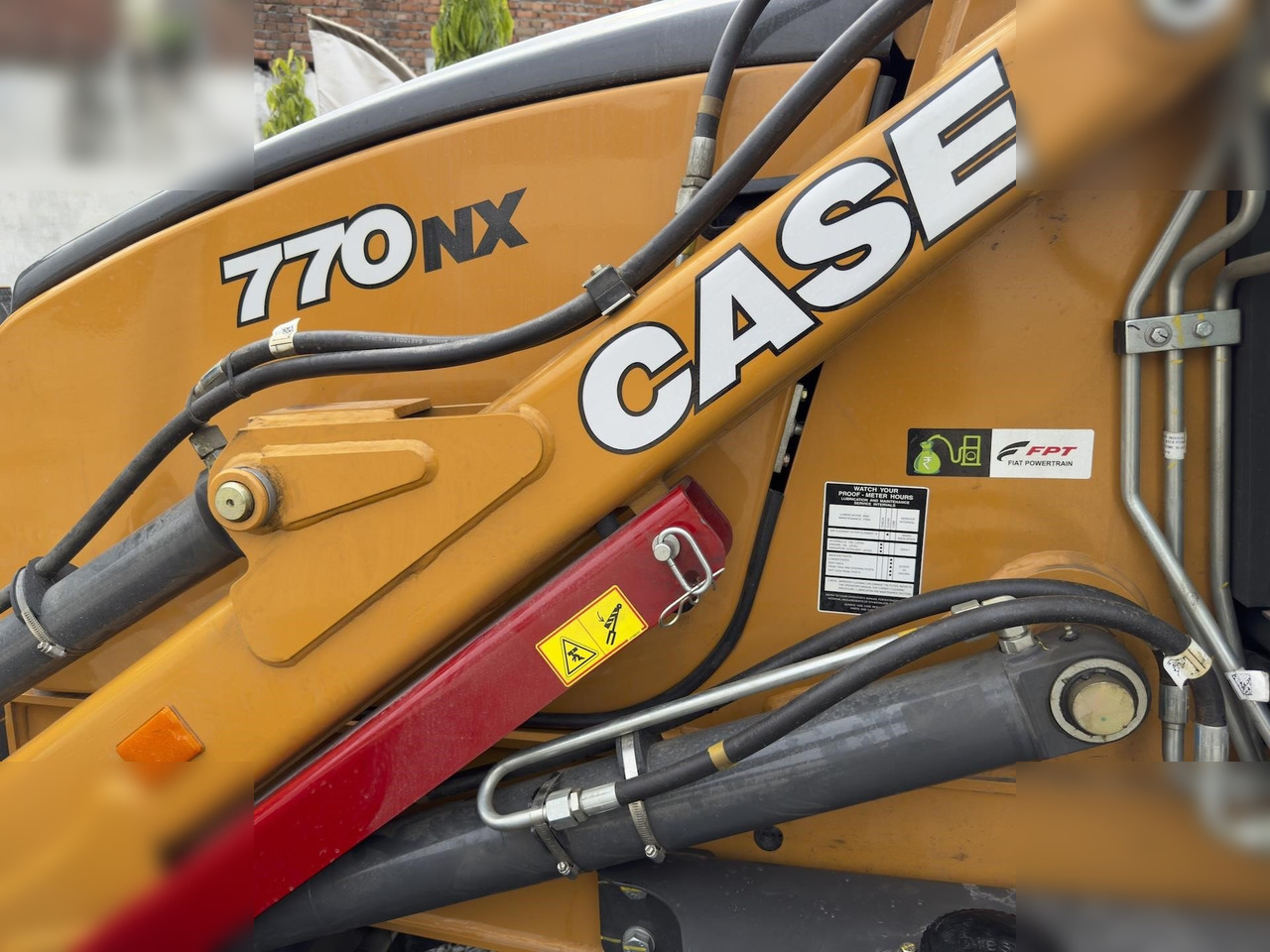 New Backhoe loader CASE 770NX MAGNUM: picture 9