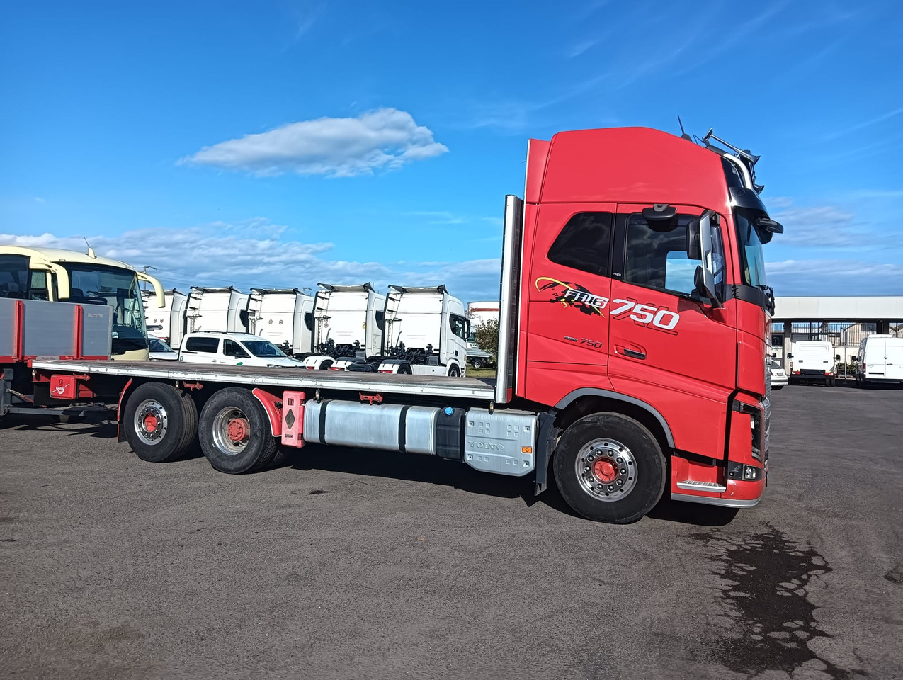 Dropside/ Flatbed truck VOLVO FH16 750: picture 7