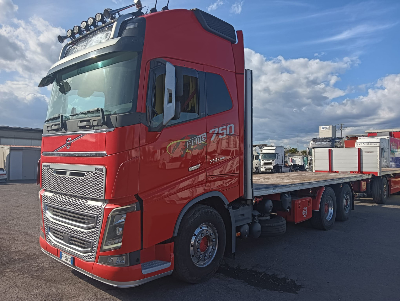 Dropside/ Flatbed truck VOLVO FH16 750: picture 18