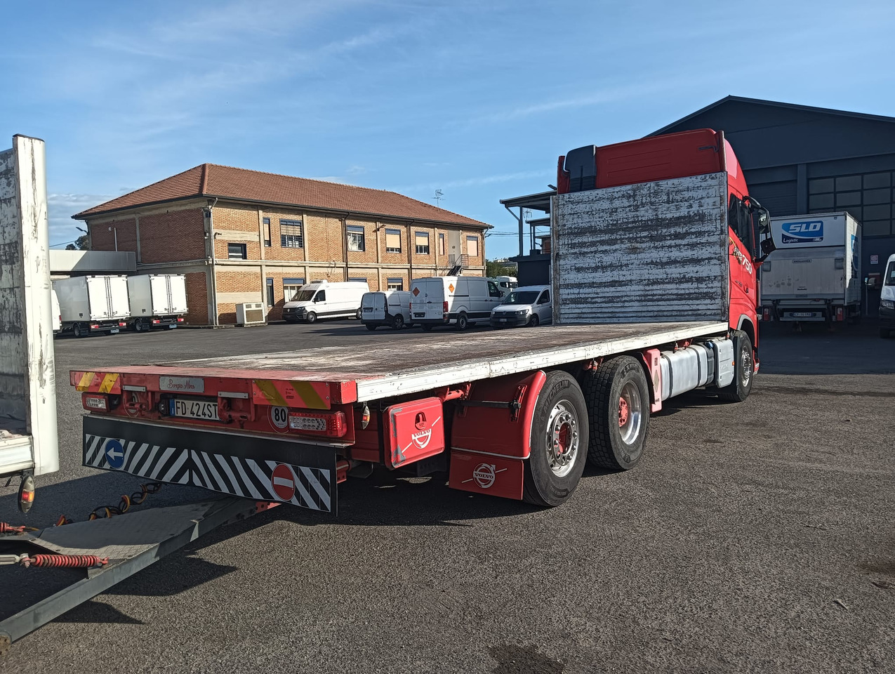 Dropside/ Flatbed truck VOLVO FH16 750: picture 12