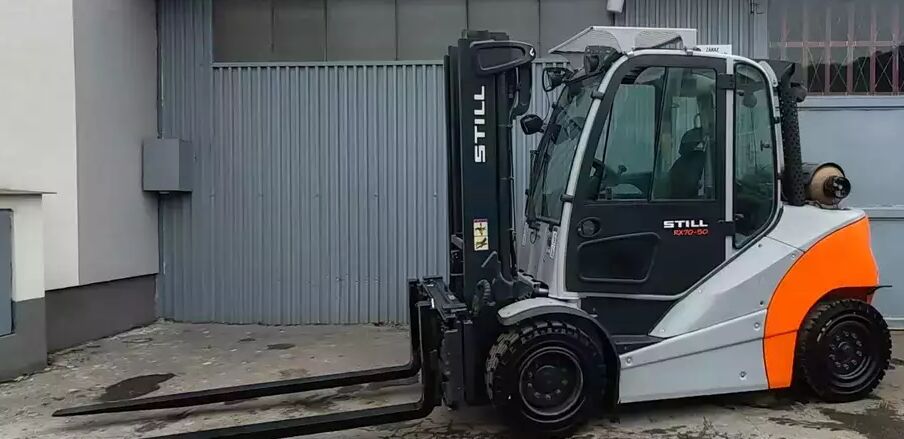 Still RX70-50T camera/ air con/ 4v - LPG forklift: picture 2 Still RX70-50T camera/ air con/ 4v - LPG forklift: picture 2