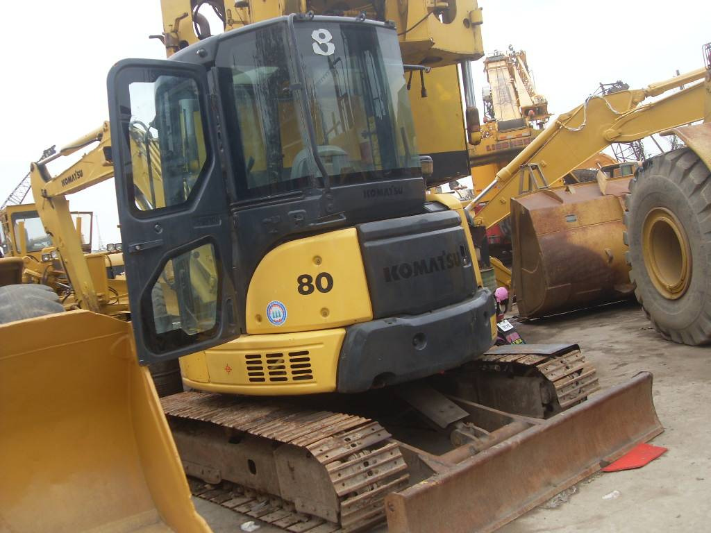 Komatsu PC80 - Mini excavator: picture 1 Komatsu PC80 - Mini excavator: picture 1