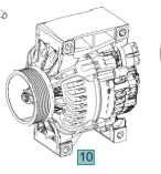 Alternator do Mercedes om 470. Setra Actros Arocs - Engine: picture 1 Alternator do Mercedes om 470. Setra Actros Arocs - Engine: picture 1