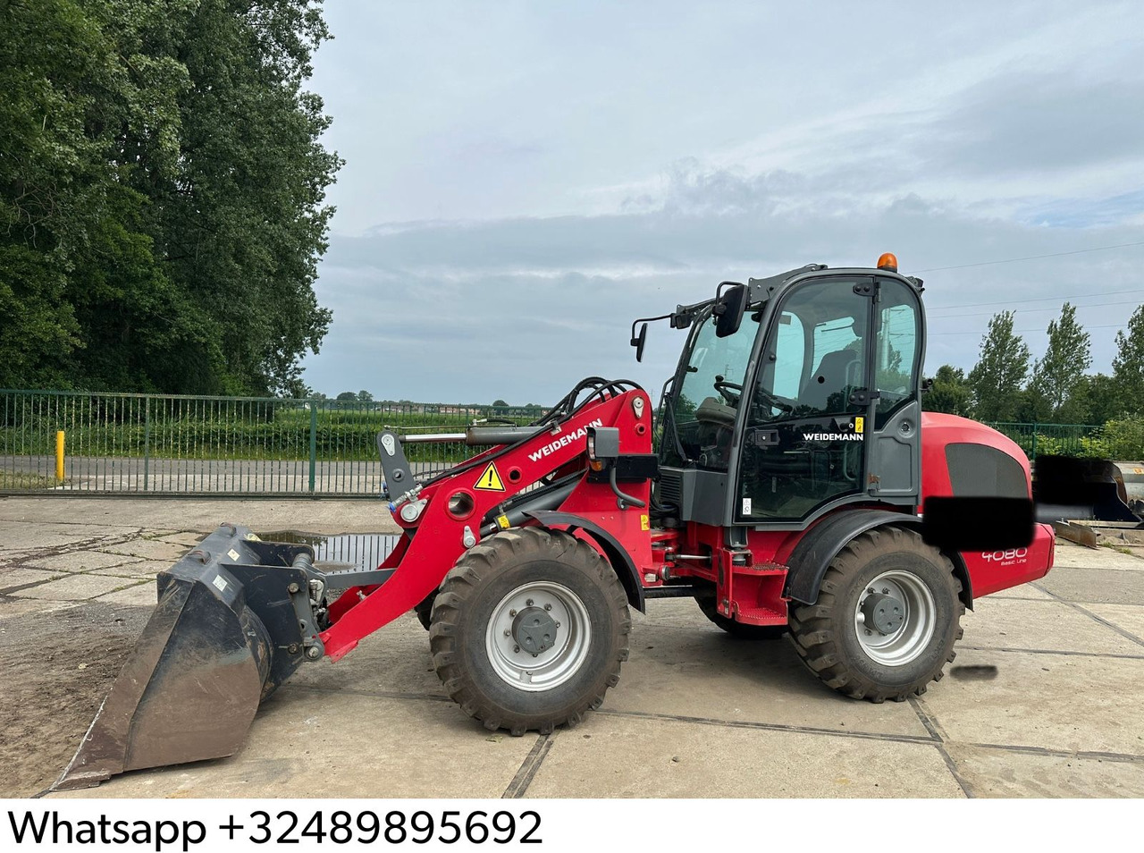 Weidemann 4080 Basic line - Wheel loader: picture 1 Weidemann 4080 Basic line - Wheel loader: picture 1