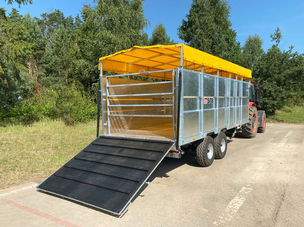 Cynkomet Viehanhänger / Livestock trailer / Remorque bétaillère / Rimorchio per bestiame / Rimorchio per bestiame /Прицеп для перевозки животных / Przyczepa do przewozu zwierząt - Livestock trailer: picture 3 Cynkomet Viehanhänger / Livestock trailer / Remorque bétaillère / Rimorchio per bestiame / Rimorchio per bestiame /Прицеп для перевозки животных / Przyczepa do przewozu zwierząt - Livestock trailer: picture 3