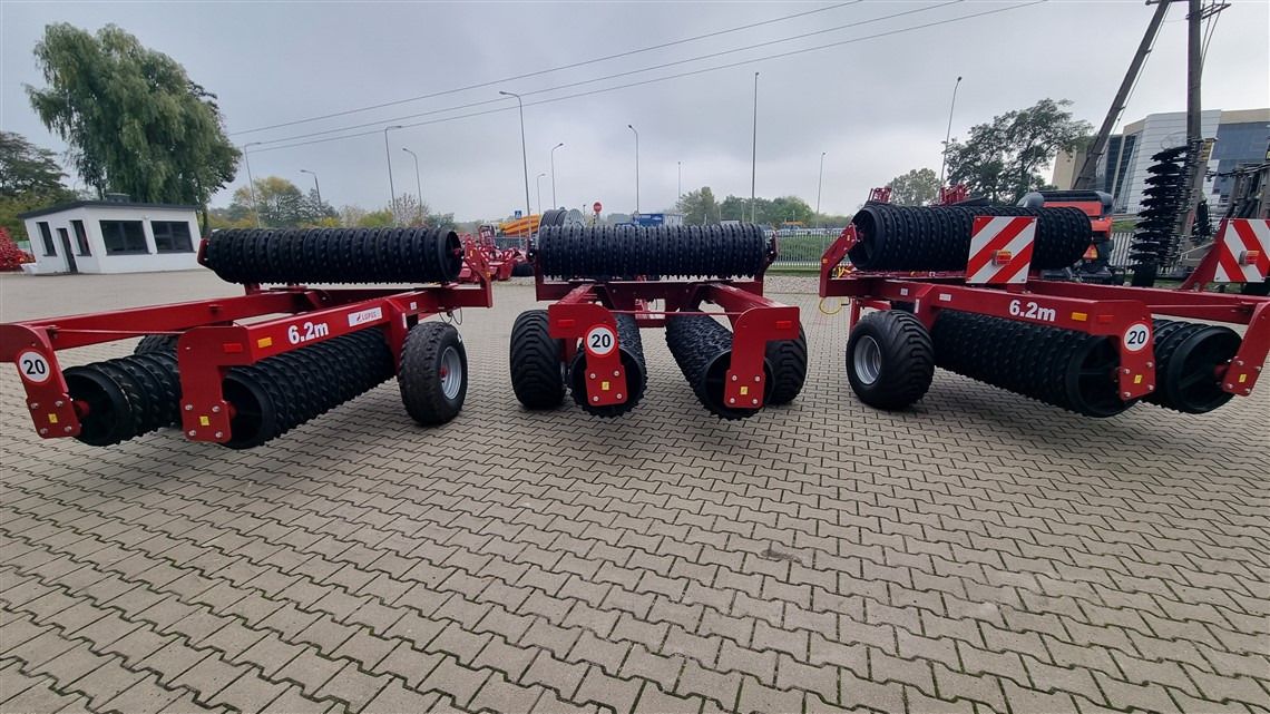 Lupus Ackerwalze / Sowing roller / Rouleau Cambridge / Wał posiewny 6,2 m - Farm roller: picture 3 Lupus Ackerwalze / Sowing roller / Rouleau Cambridge / Wał posiewny 6,2 m - Farm roller: picture 3