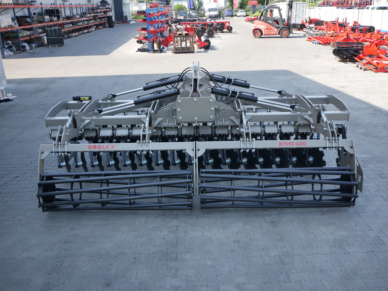New Disc harrow ROLEX Hydraulische Scheibenegge / Hydraulic discs harrow / Dechaumeur à disques / Erpice a dischi / Гидравлическая дисковая борона тяжёлая / Brona talerzowa hydraulicznie składana ciężka 4 m: picture 6