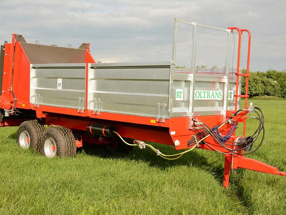 Leasing of Roltrans Miststreuer / Manure spreader / Épandeur à fumier / Spandiletame / Разбрасыватель органических удобрений / Rozrzutnik obornika N250/32 JAMNIK 8 t Roltrans Miststreuer / Manure spreader / Épandeur à fumier / Spandiletame / Разбрасыватель органических удобрений / Rozrzutnik obornika N250/32 JAMNIK 8 t: picture 14