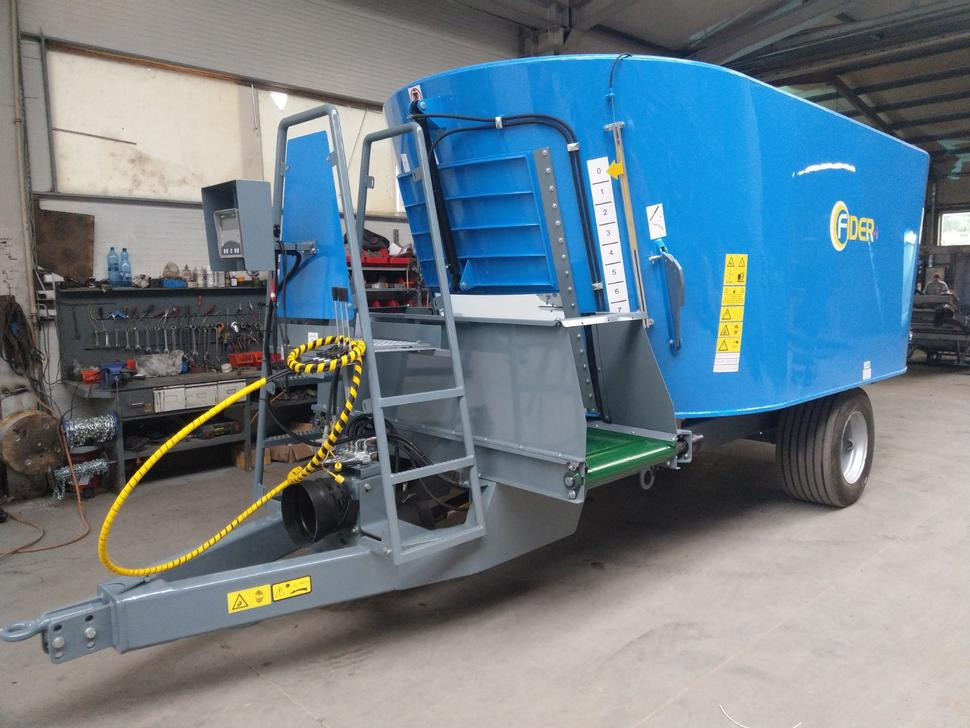 New Forage mixer wagon ZAMET Futtermischwagen / Feed mixer / Melangeuse / Carro miscelatore / Vagoneta de alimentación /Кормораздатчик / Wóz paszowy 16 m3: picture 8
