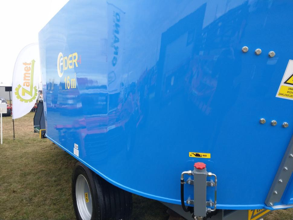 New Forage mixer wagon ZAMET Futtermischwagen / Feed mixer / Melangeuse / Carro miscelatore / Vagoneta de alimentación /Кормораздатчик / Wóz paszowy 16 m3: picture 16