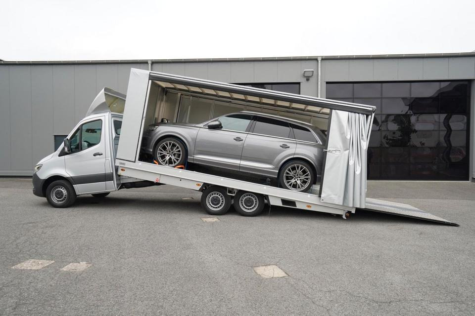 Mercedes-Benz Sprinter 619 ALGEMA BLITZLADER 2 - GESCHLOSSEN - Autotransporter truck, Van: picture 1 Mercedes-Benz Sprinter 619 ALGEMA BLITZLADER 2 - GESCHLOSSEN - Autotransporter truck, Van: picture 1