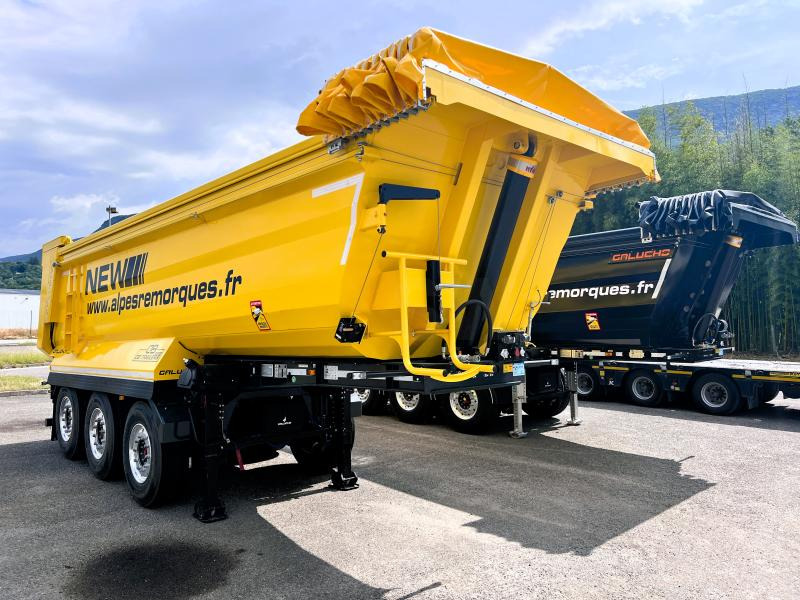 Galucho SGB3 Semi-remorque benne TP 3 essieux - Tipper semi-trailer: picture 2 Galucho SGB3 Semi-remorque benne TP 3 essieux - Tipper semi-trailer: picture 2