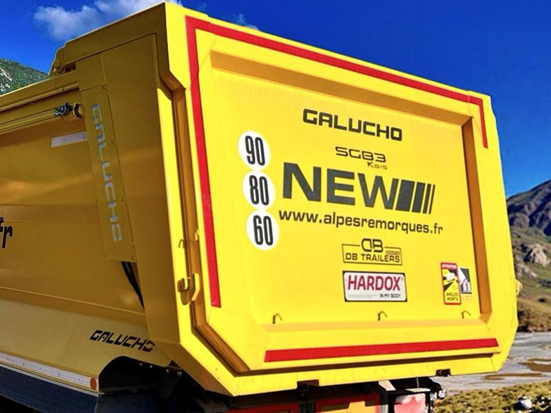 Galucho SGB3 Semi-remorque benne TP 3 essieux - Tipper semi-trailer: picture 4 Galucho SGB3 Semi-remorque benne TP 3 essieux - Tipper semi-trailer: picture 4