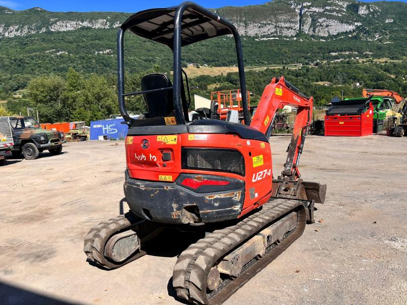 Kubota Series U U27-4 MINIPELLE 2,7T CANOPY - Mini excavator: picture 5 Kubota Series U U27-4 MINIPELLE 2,7T CANOPY - Mini excavator: picture 5