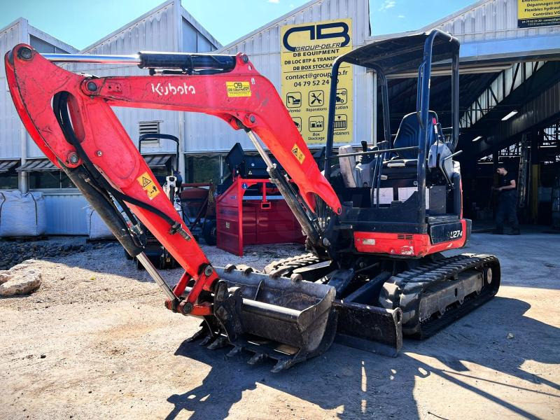 Kubota Series U U27-4 MINIPELLE 2,7T CANOPY - Mini excavator: picture 1 Kubota Series U U27-4 MINIPELLE 2,7T CANOPY - Mini excavator: picture 1