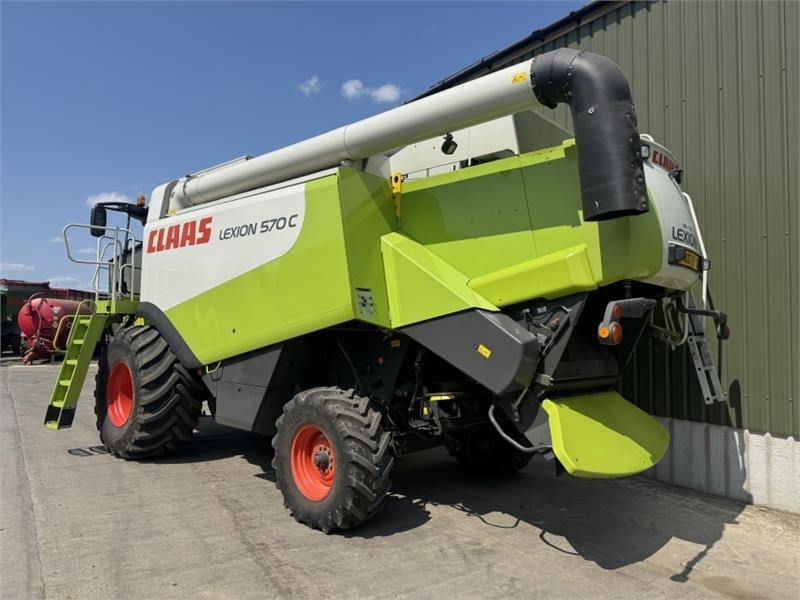 Claas Lexion 570c c/w V750 Header **F - Harvester attachment: picture 4 Claas Lexion 570c c/w V750 Header **F - Harvester attachment: picture 4