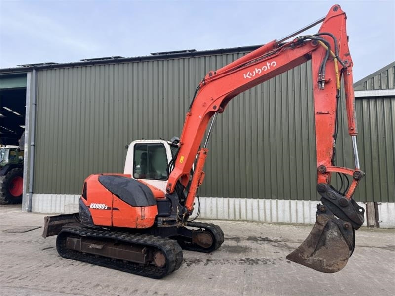 Kubota Kubota KX080-3 Digger - Crawler excavator: picture 3 Kubota Kubota KX080-3 Digger - Crawler excavator: picture 3