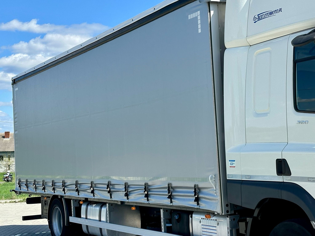 Curtainsider truck DAF CF 320 / FIRANKA / 21 EUROPALET / SYPIALKA / AUTOMAT / KLIMA POSTOJOWA / 2021 ROK TO: picture 17