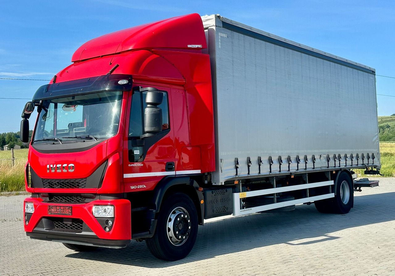 IVECO EUROCARGO 180-280 / FIRANKA / WINDA / 20 PALET / 80 TYŚ KM / 2023 ROK / 9 223 KG ŁADOWNOŚ - Curtainsider truck: picture 2 IVECO EUROCARGO 180-280 / FIRANKA / WINDA / 20 PALET / 80 TYŚ KM / 2023 ROK / 9 223 KG ŁADOWNOŚ - Curtainsider truck: picture 2