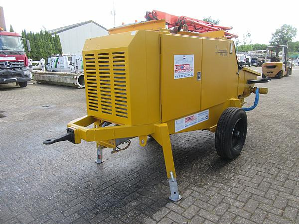 Stationary concrete pump 2014 PUTZMEISTER BSA 1005 DC- concrete pump.: picture 8