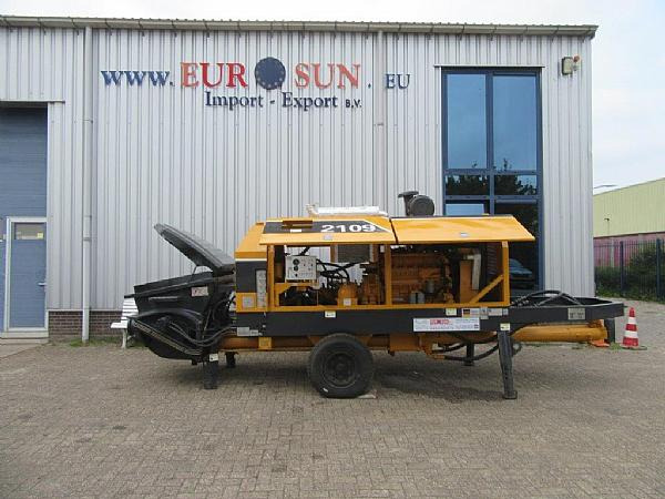 2014 PUTZMEISTER BSA 21 09 H - D - Stationary concrete pump: picture 1 2014 PUTZMEISTER BSA 21 09 H - D - Stationary concrete pump: picture 1