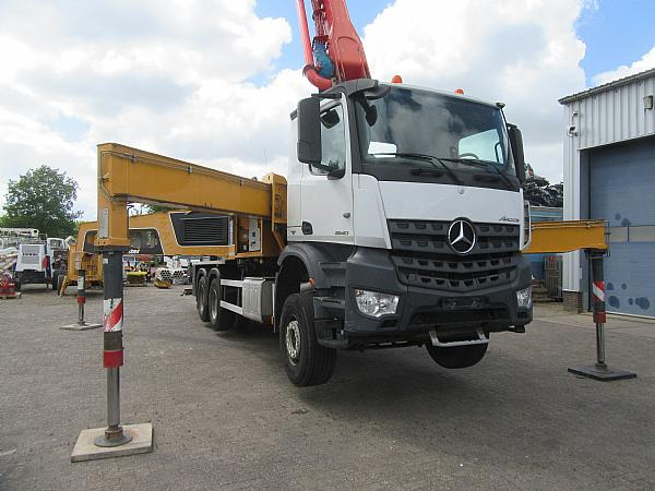 Concrete pump truck 2015  PUTZMEISTER  M38/5  AROCS 6x4: picture 6
