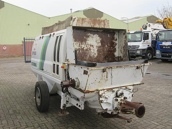 2015 SP 1800 D4 125 KW trailer static pump - Stationary concrete pump: picture 4 2015 SP 1800 D4 125 KW trailer static pump - Stationary concrete pump: picture 4