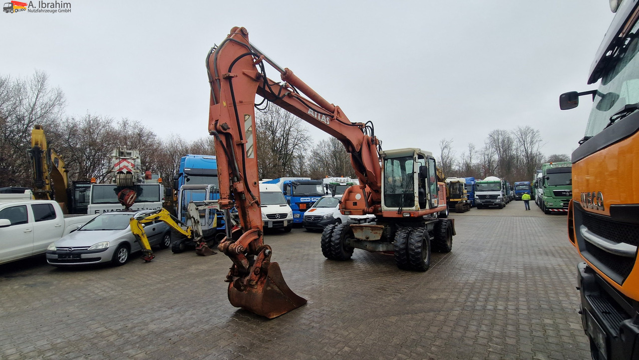 Atlas 1604K Verstellausleger - Wheel excavator: picture 1 Atlas 1604K Verstellausleger - Wheel excavator: picture 1