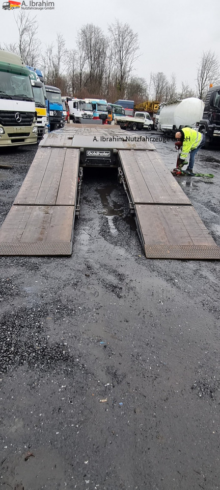 Goldhofer TU-L 3-24/80 Tieflader 10.00 m Ladefläche - Low loader trailer: picture 3 Goldhofer TU-L 3-24/80 Tieflader 10.00 m Ladefläche - Low loader trailer: picture 3