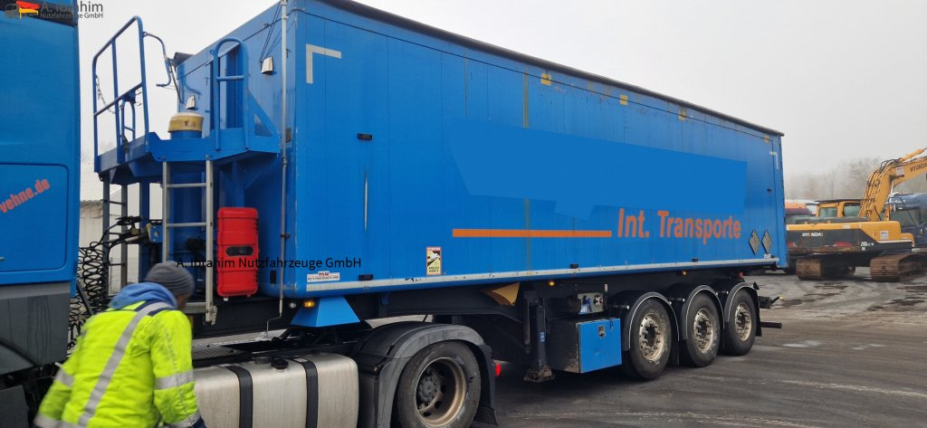 H&W 55 cbm Kippmulde, Topzustand - Tipper semi-trailer: picture 1 H&W 55 cbm Kippmulde, Topzustand - Tipper semi-trailer: picture 1