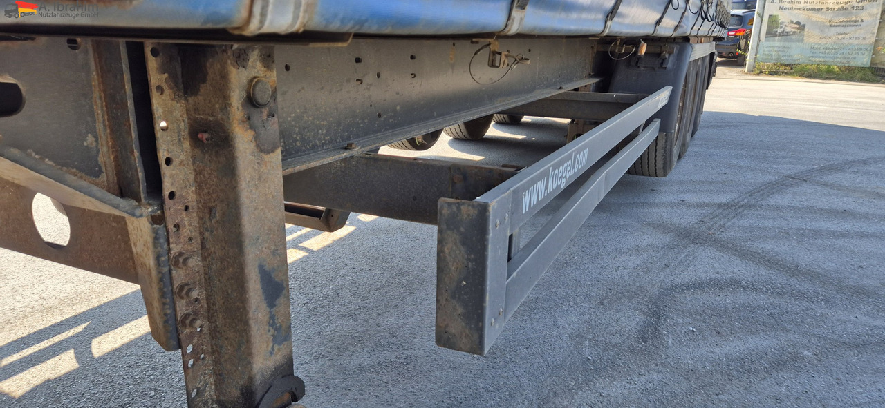 Kögel SN24 Standard, Edscha, Trommelbremse - Curtainsider semi-trailer: picture 4 Kögel SN24 Standard, Edscha, Trommelbremse - Curtainsider semi-trailer: picture 4