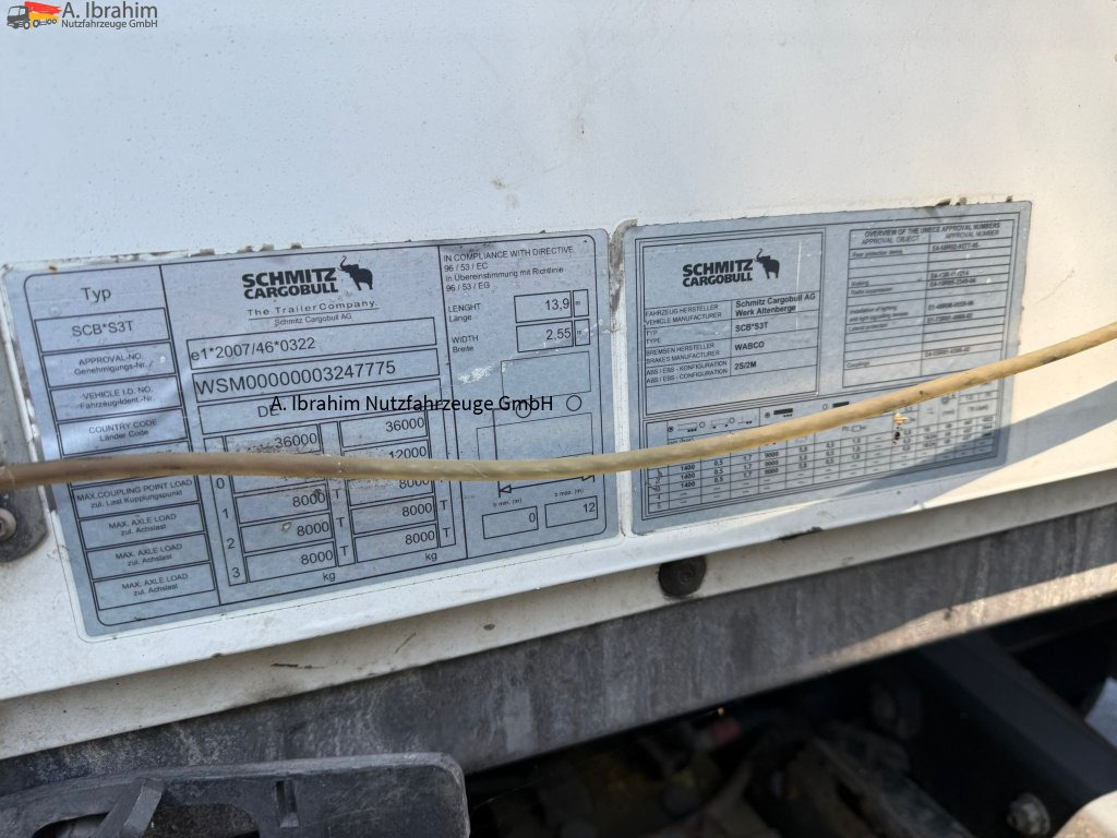 Schmitz SCB*S3T Megatrailer, Hubdach, Liftachse - Curtainsider semi-trailer: picture 2 Schmitz SCB*S3T Megatrailer, Hubdach, Liftachse - Curtainsider semi-trailer: picture 2