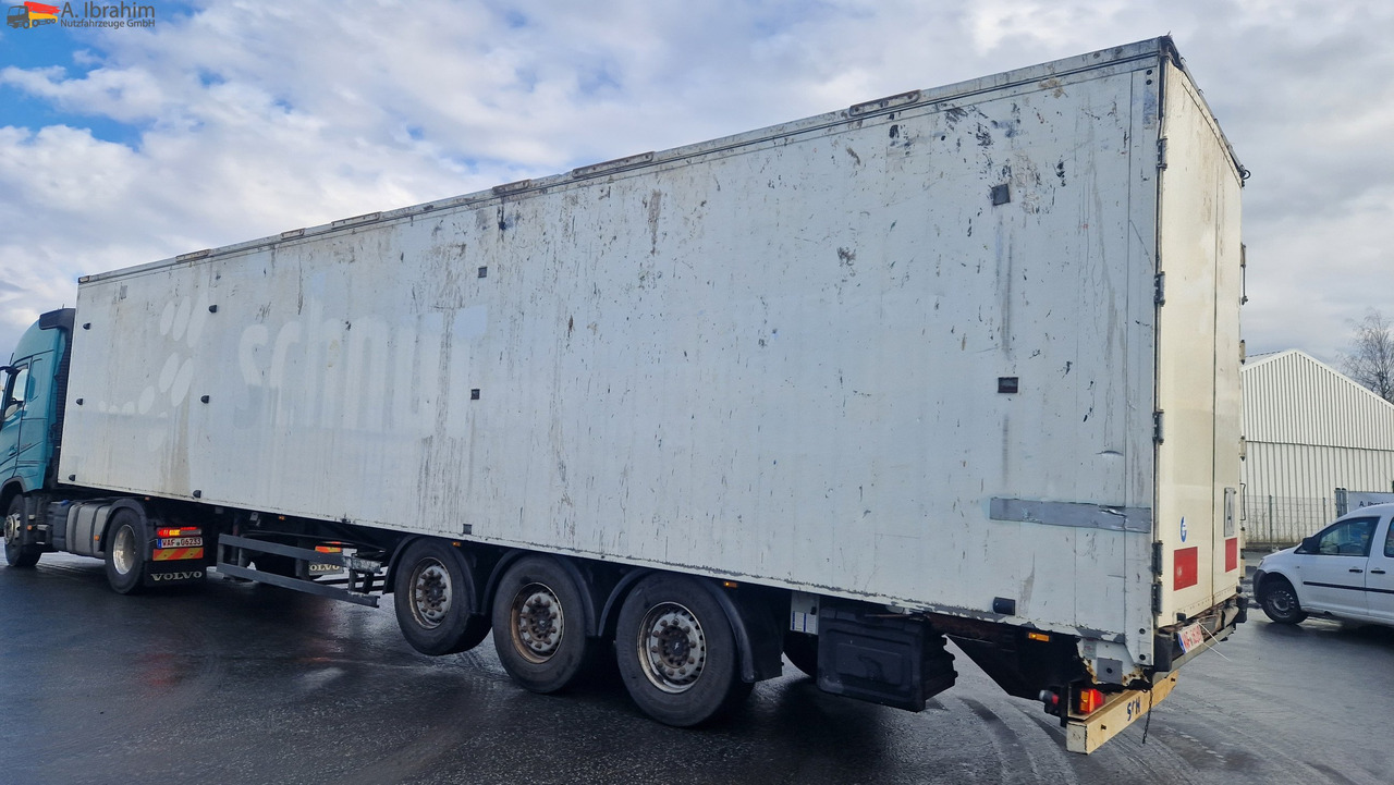 Walking floor semi-trailer Schmitz SW 24 Schubboden, Liftachse,Ersatzradhalterung Kabelfernbedienung, Trichter: picture 11