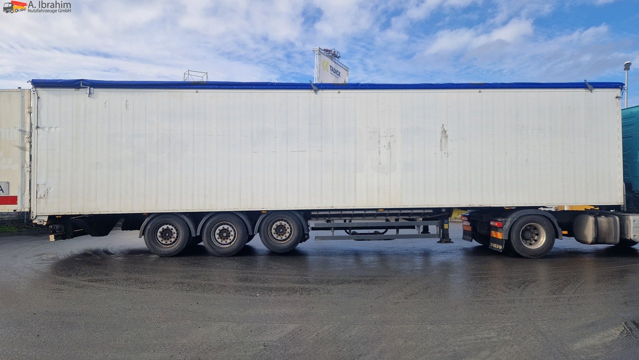 Walking floor semi-trailer Schmitz SW 24 Schubboden, Liftachse,Ersatzradhalterung Kabelfernbedienung, Trichter: picture 9